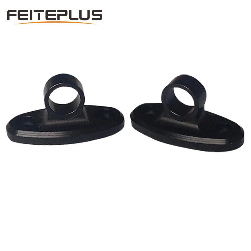

2x CNC Aluminum alloy Motorcycle Rear Mirror Base Extension Bracket Universal Motorbike Mirror Mount Clamp For Dirt Pit Bike ATV