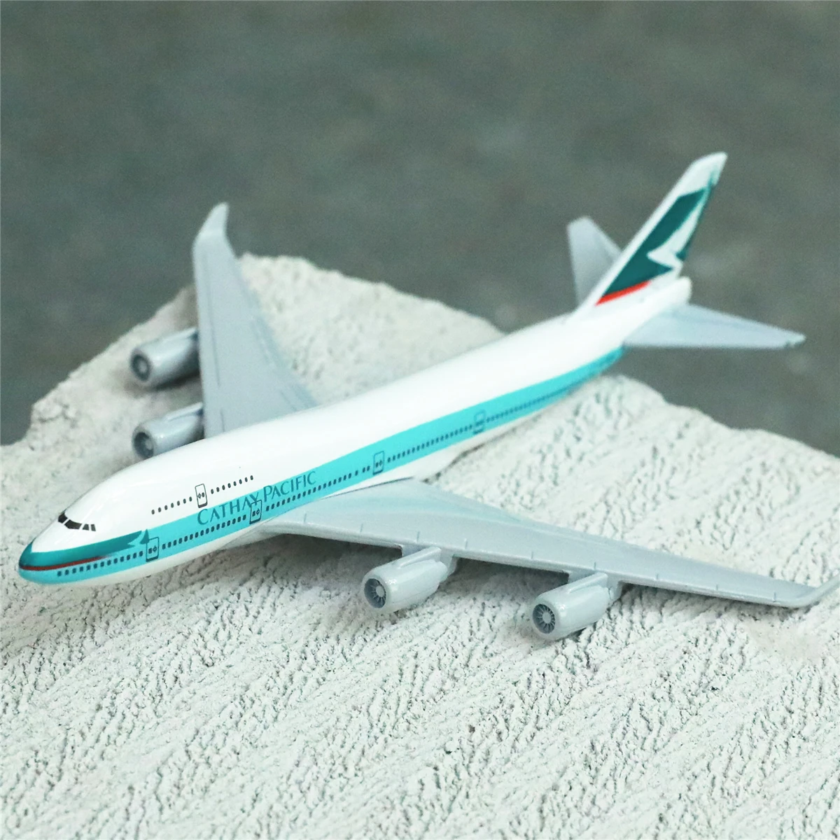 Гонконг CATHAY PACIFIC Airlines Boeing 747 летательный аппарат сплав литье под давлением модель