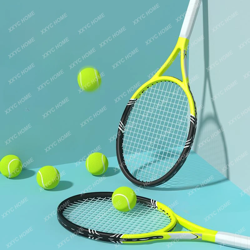 

Tennis Trainer Single Play with Line Rebound Carbon Self-Practice Artifact Beginner College Student Tennis Rackets Suit