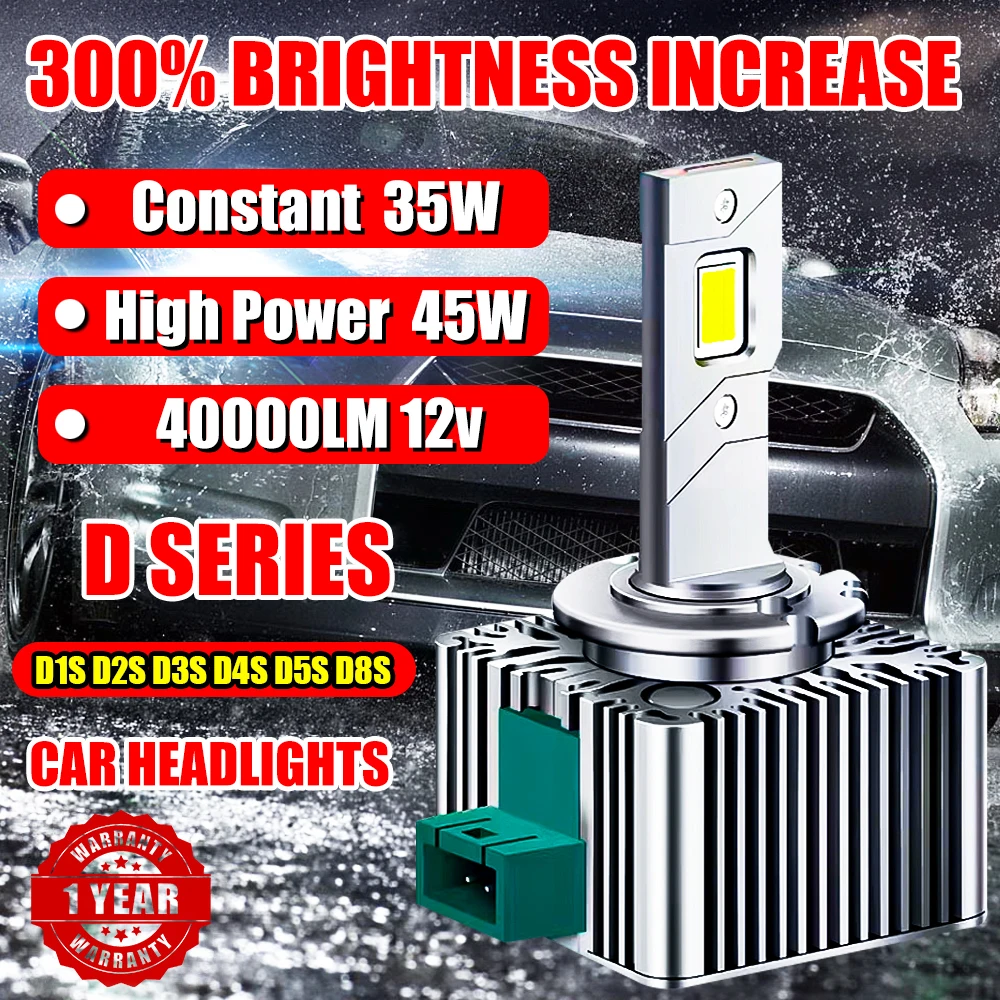 Led Car Headlights D1 D2 D3 D4 Headlight Bulb  Light Bulb D1s D2s D3s D4s  Led - D1s - Aliexpress