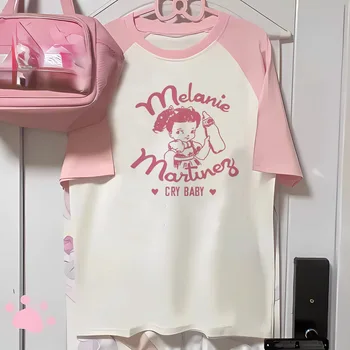 Melanie Martinez t-shirts women comic summer graphic t shirt girl designer clothing 1