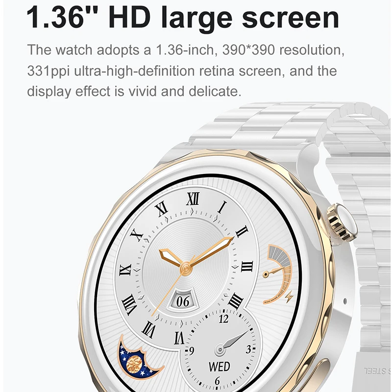 2023  NFC  ȭ Ʈġ, GT3 PRO 1.32 ġ AMOLED 360x360 HD ũ, IP68 , ȭ̿ Ʈġ, ǰ
