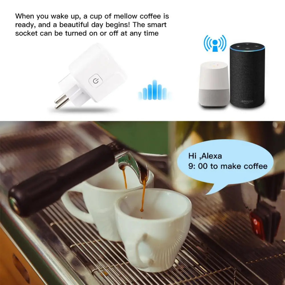 Apple Homekit Smart Socket WiFi Electrical Outlets Plug  Remote Siri Voice Control Wall Light Switch Smart Home Part