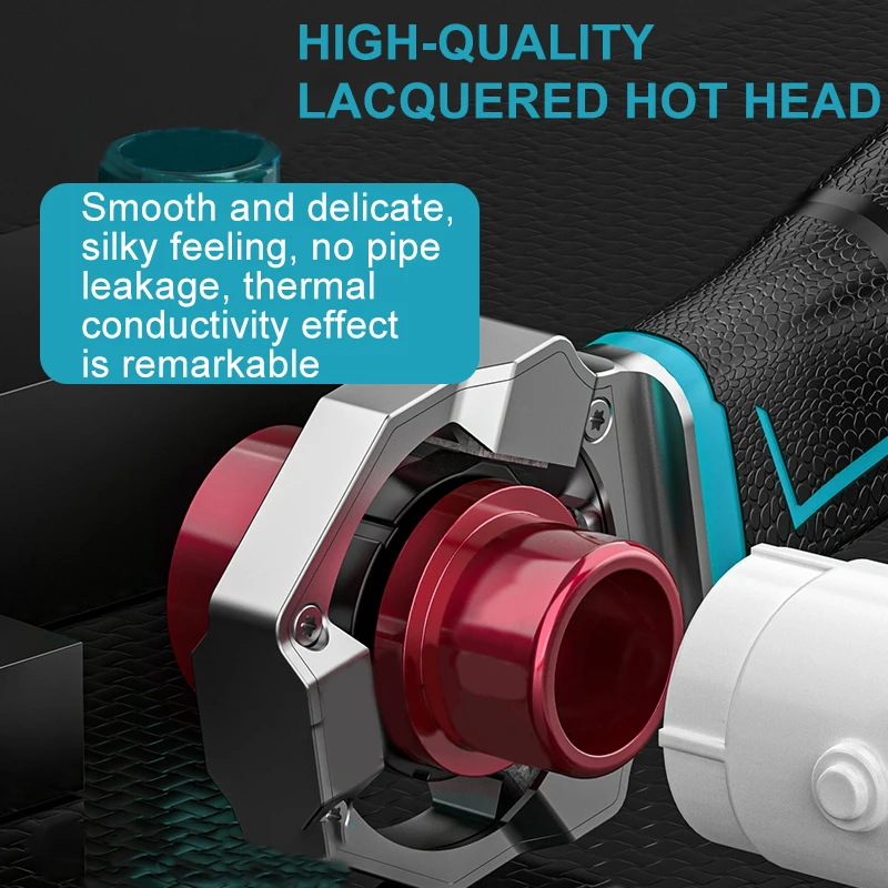 18V Cordless Pipe Welding Machine PPR Pipe Soldering Plastic Welder Tube Heating Hot Melt Welder For Makita Battery soldering iron pipe welding iron pipe welding