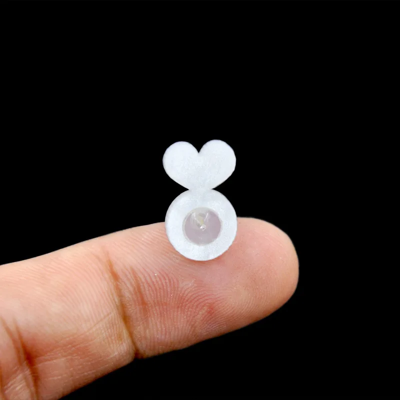10/30/50 stücke Ohr Zurück Stopper Silikon Ohr Stecker Blockiert Kappen Unterstützende Ohrring Heber Für DIY Schwere ohrringe Schmuck Machen – Detail 5