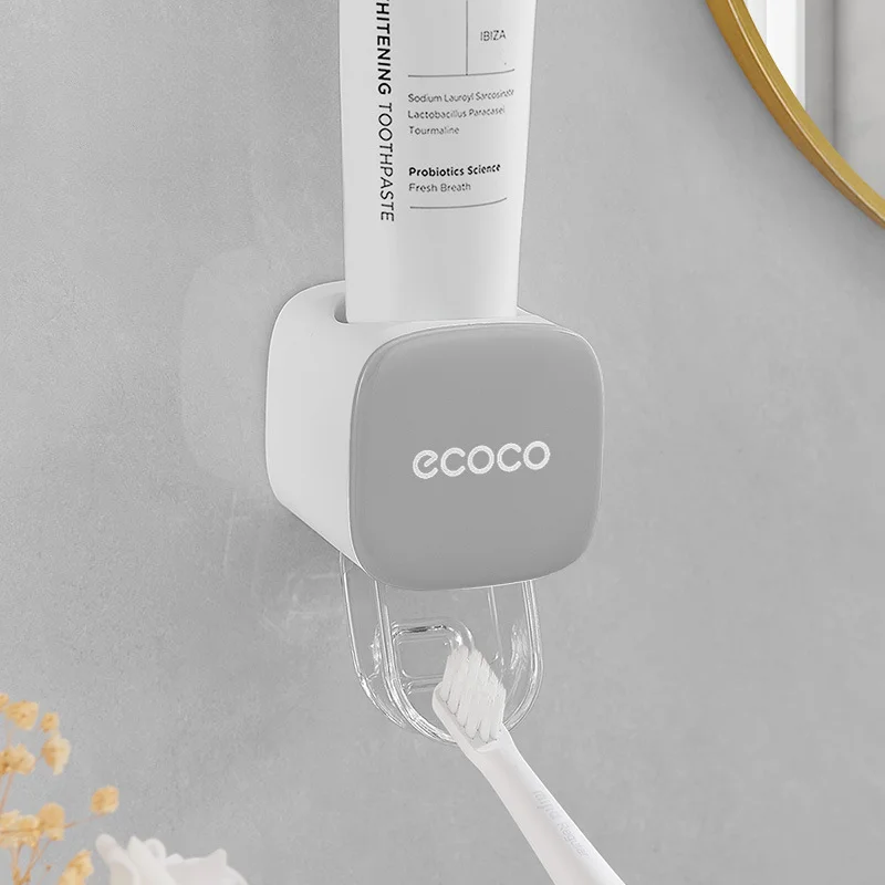 Toothpaste Storage Rack Fully Automatic Toothpaste Rack Wall-mounted Storage Clip Toothpaste Squeezer 6