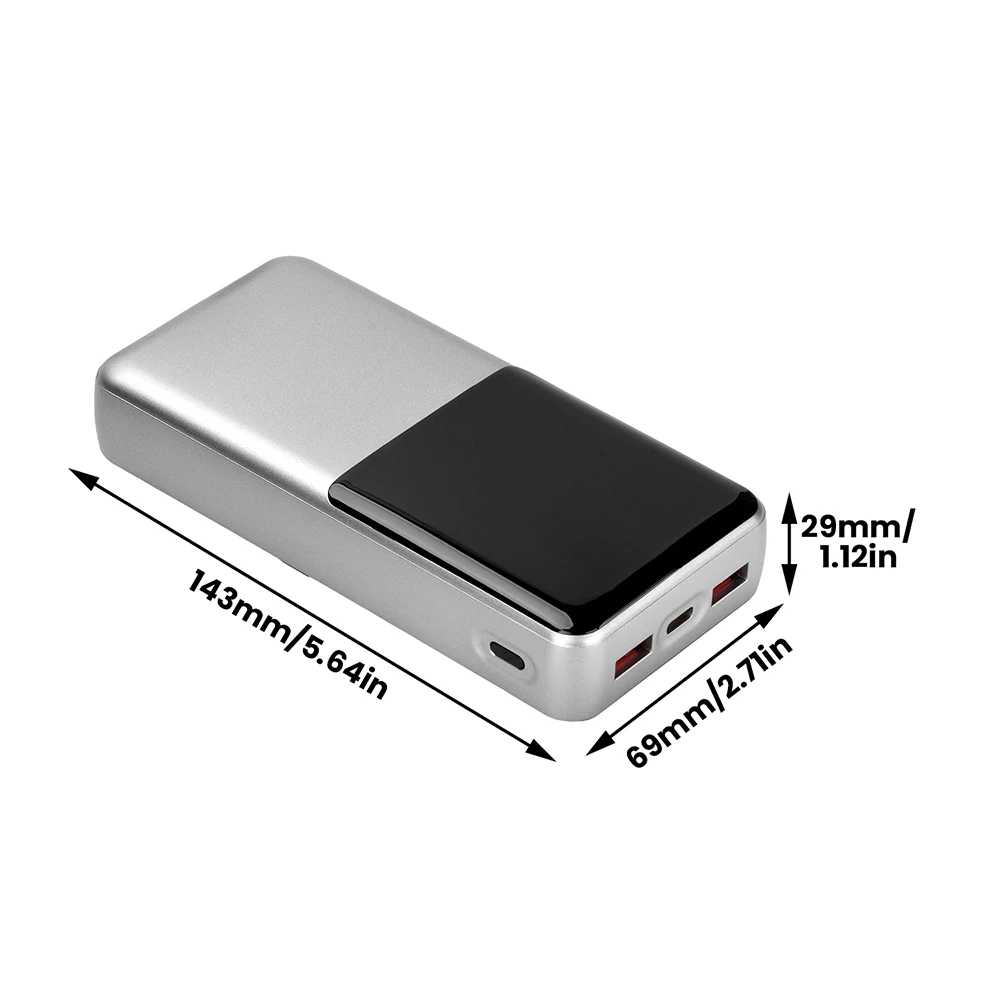 Modulo di Ricarica Rapida 22.5W, Kit Fai-da-Te per Power Bank con Display LCD a Colori TFT, Batteria al Litio Ternaria 3.7V, Supporta PD/QC/SCP/VOOC - Image 6