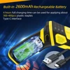 Cordless Plastic Welder Gun with 400PCS Hot Staples 2 in 1 Foldable Car Bumper Crack Repair Welding Gun USB Rechargable 3