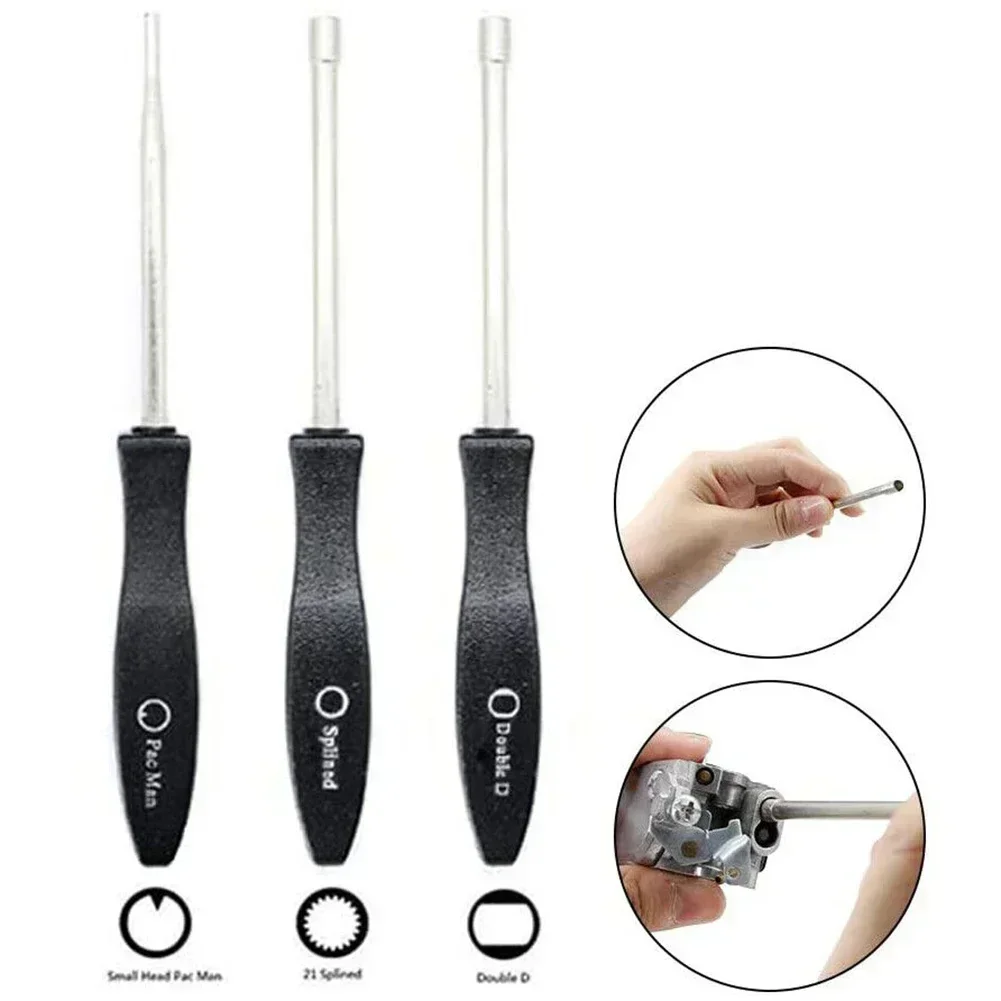 3*Carburetor Adjustment Screwdriver Chainsaw Tools For Husqvarna Poulan Carburetor Repair Tool carburetor repair tool kit carburetor repair tool