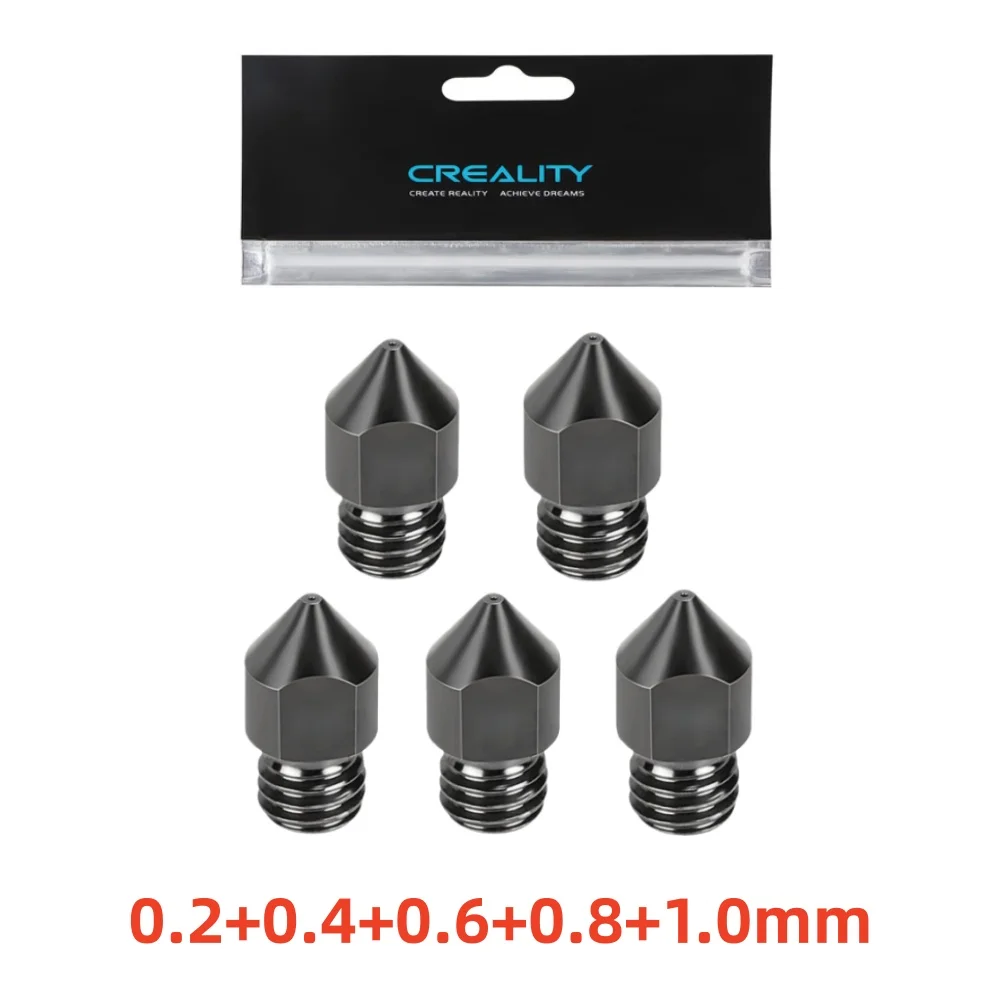 High-Performance Hardened Steel 3D Printer Nozzle - Enhanced All-Metal Design