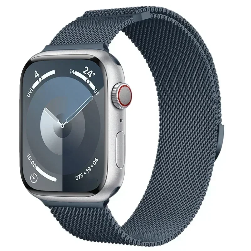 Elegant Milanese Stainless Steel Magnetic Watch Strap