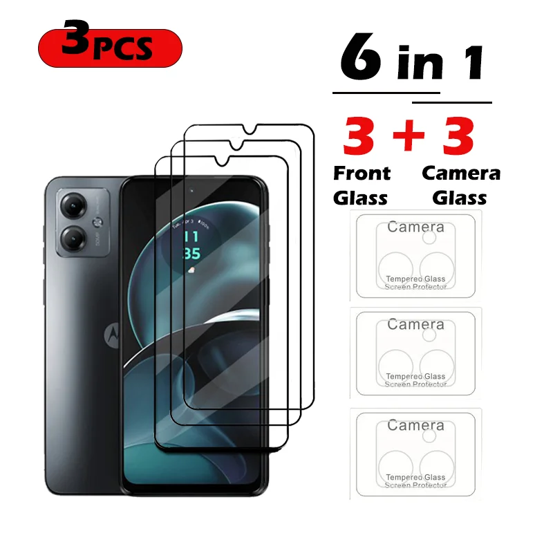 3 Pz Vetro Temperato Per Motorola Moto G84 G54 14 G32 G72 G13 G32 Protezione Dello Schermo Per Motorola G72 G32 G13 G84 G54 G14 Film