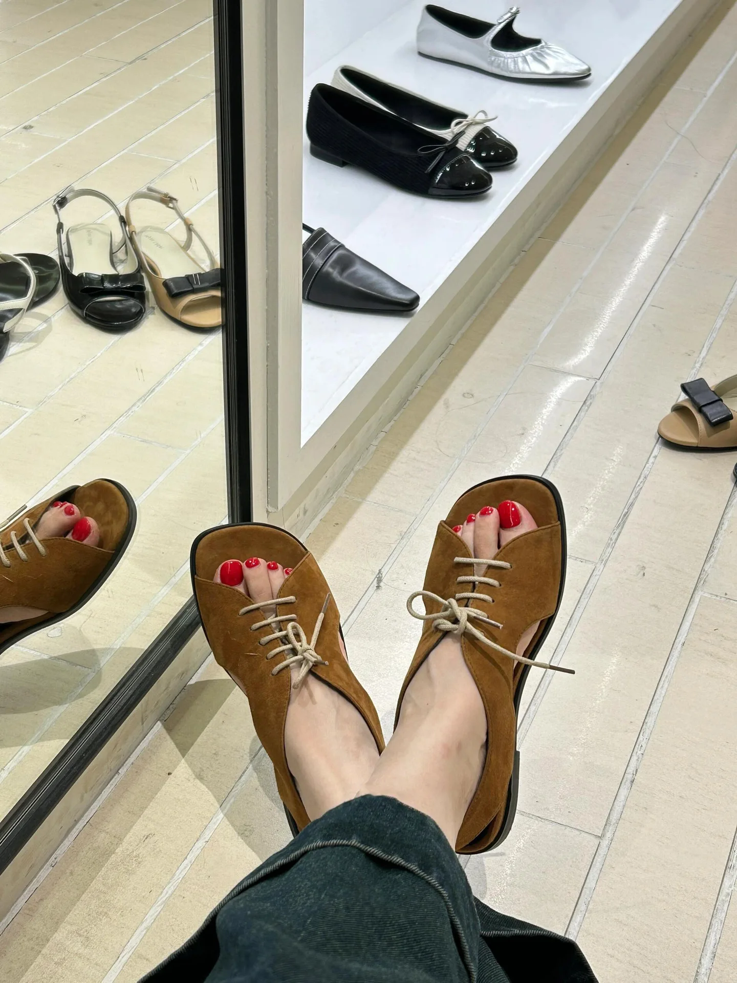 NEW Brown Flat Sandals Buckle Slingback Suede Women's Sandals Newest Summer Low Heels Casual Beach Shoes Sexy