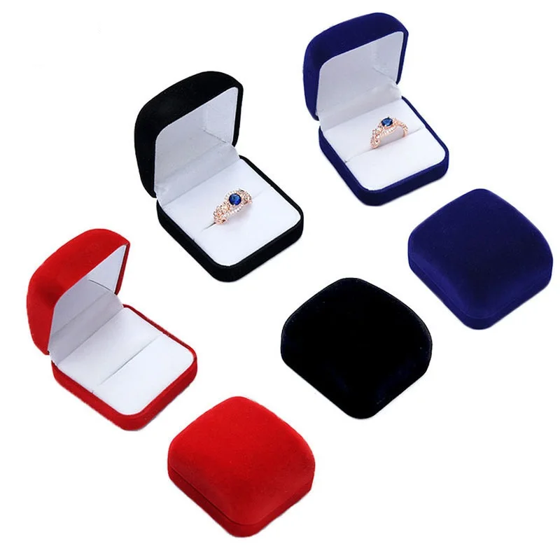 Wedding Prposal Gift Box Earrings Organizer Rings Container Trinket Box Ring Jewelry Organizer Packaging jewelry box