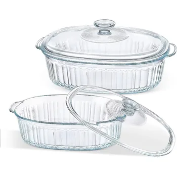 4-Piece Glass Casserole Baking Dish 1