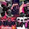 Vanlov 30 Inch Bundles Peruvian Loose Wave Hair Bundles 100% Human Hair Extensions 1/3/4pcs/Lot Long Hair Remy Hair Weave Bundle 6