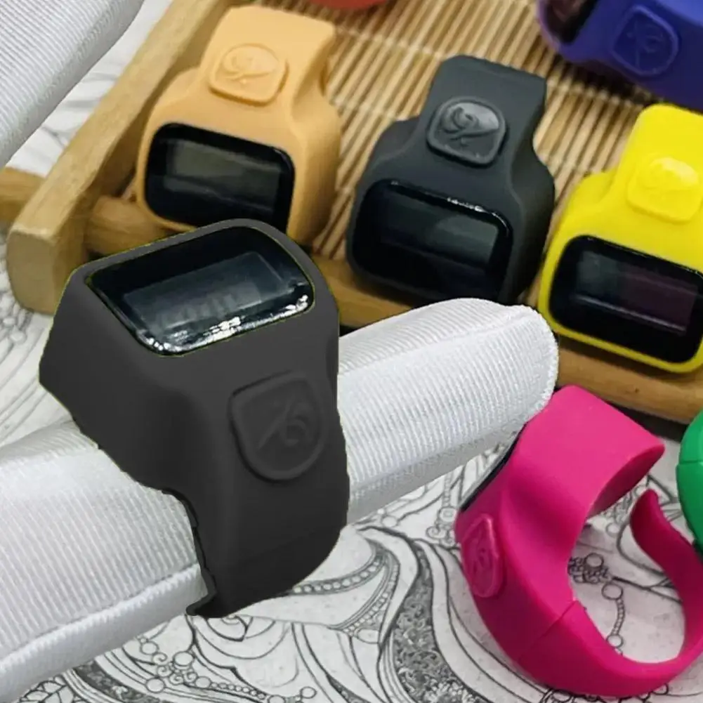 Hand Tally Counter Fitness Electronic Finger Counter Mini Digital Display Hand Tally Counter 5-Digit Number Count Clicker Resettable