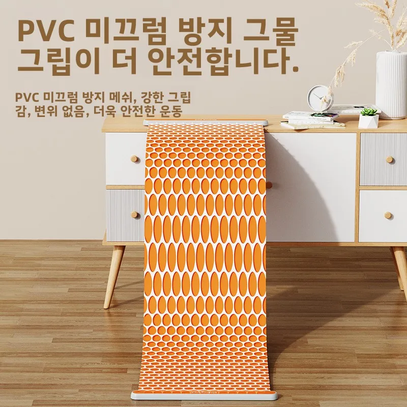 피트니스 슬라이딩 매트 실내 스피드 스케이팅 연습 패드 스키 밸런스 트레이닝 스텝 운동 홈 유즈 스포츠 장비