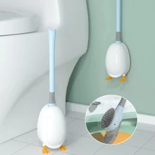 

Multifunction Toilet Brush Duck WC Brush Set for Bathroom Silicone Floor Clean Tool Long Handle Toilet Cleanning Brush Cleaner