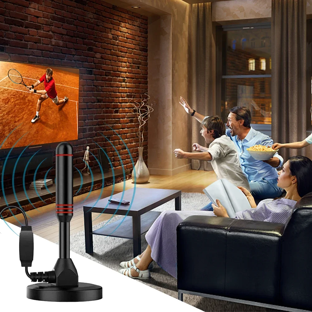 Indoor Outdoor Digital HD TV Antenna with Amplifier