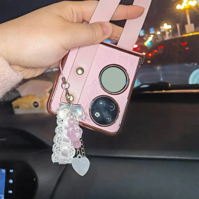 Cordino Per Telefono Con Ciondolo Acrilico Blu - Strap Carino Per Cellulare E Fotocamera - Foto 9