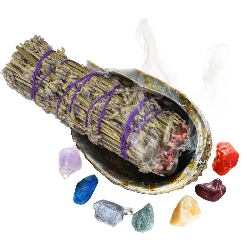Incenso Alla Lavanda White Sage Smudge Stick Fragranza Naturale Alla Lavanda Stick Per La Pulizia Della Casa Energia Yoga Aromaterapia Incenso