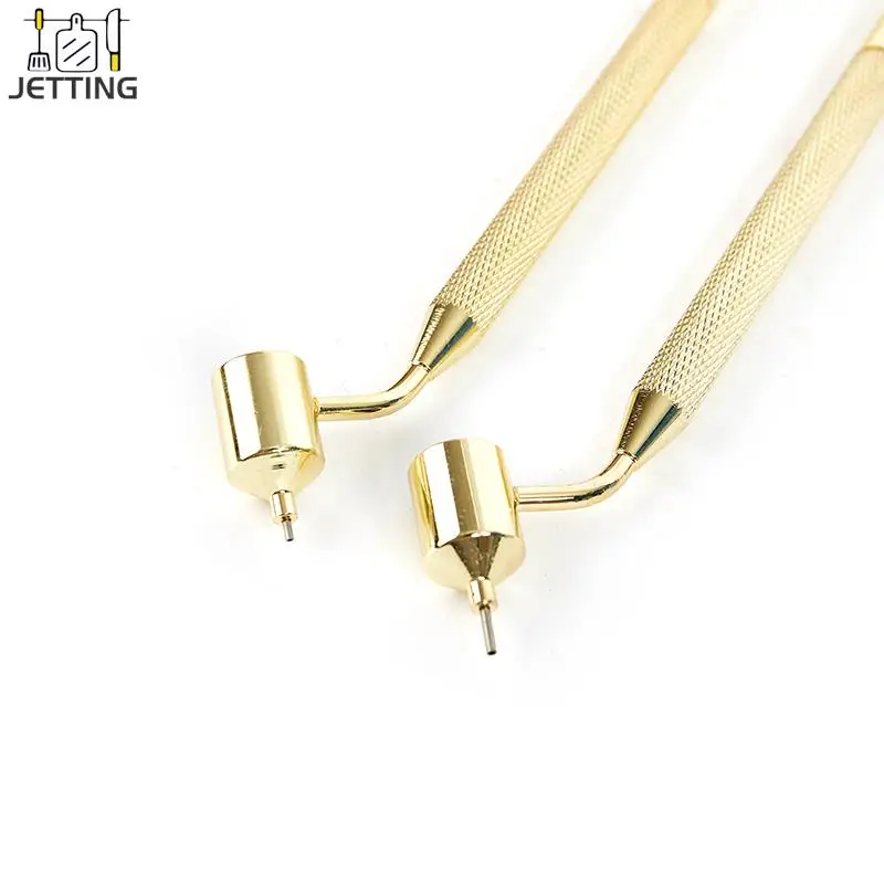 0.5mm/0.7mm Metal Thin Line Fluid Writer Paint Smudger Liquid Writer Tilting Precision Scale Pen Repair Touch Up Paint Pen