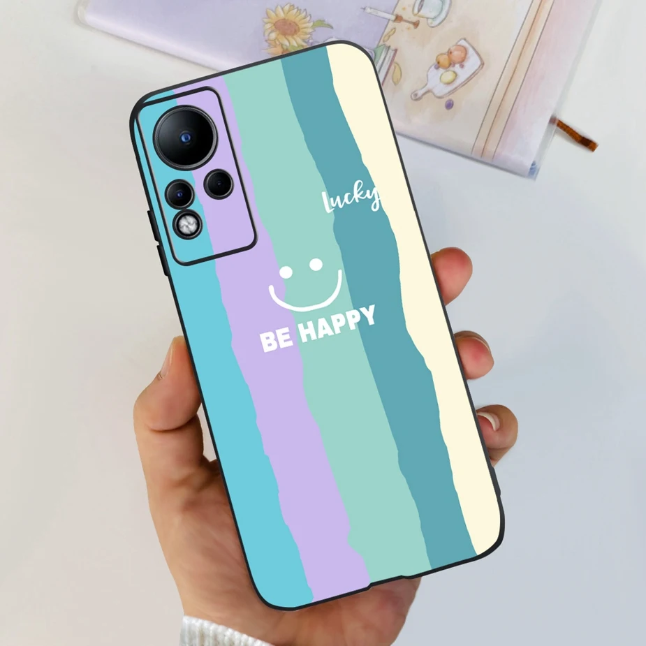 Cute Fashion Painted Soft TPU Case Cover - Stylish Protective s Capa