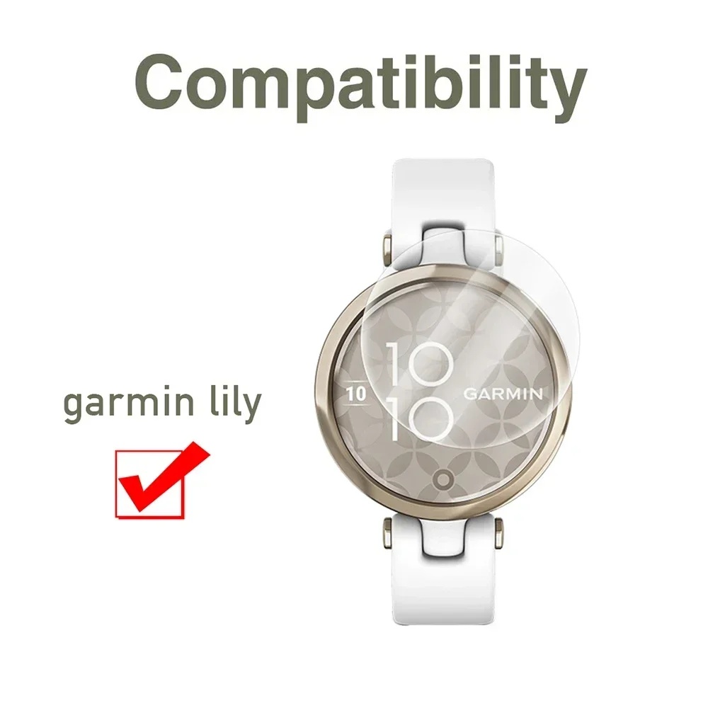 Soft Hydrogel Protective Film for Women's Fitness Smartwatch - Full Coverage Screen Protector