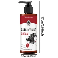 Crème coiffante pour cheveux bouclés - Crème coiffante sans lavage, Vagues bouclées et crépues - Améliore la clarté des cheveux bouclés et hydrate les cheveux contrôlent les frisottis 3