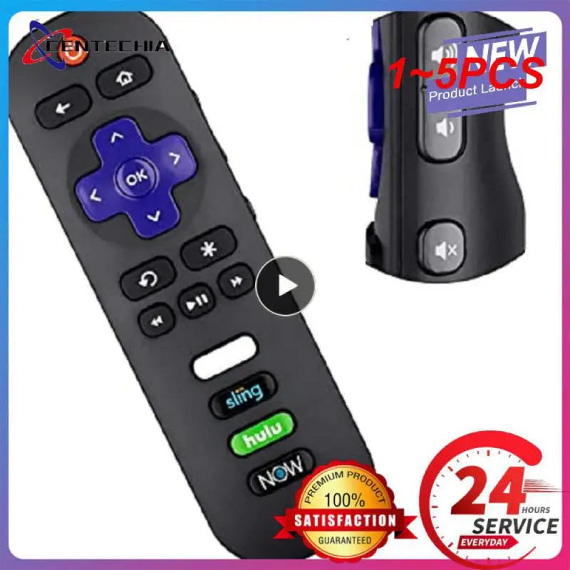 1 ~ 5 Pz Telecomando Di Ricambio Per Rc280 55 Up120 32 S4610R Per Tcl Roku Smart Led Tv Tv Tv Telecomando