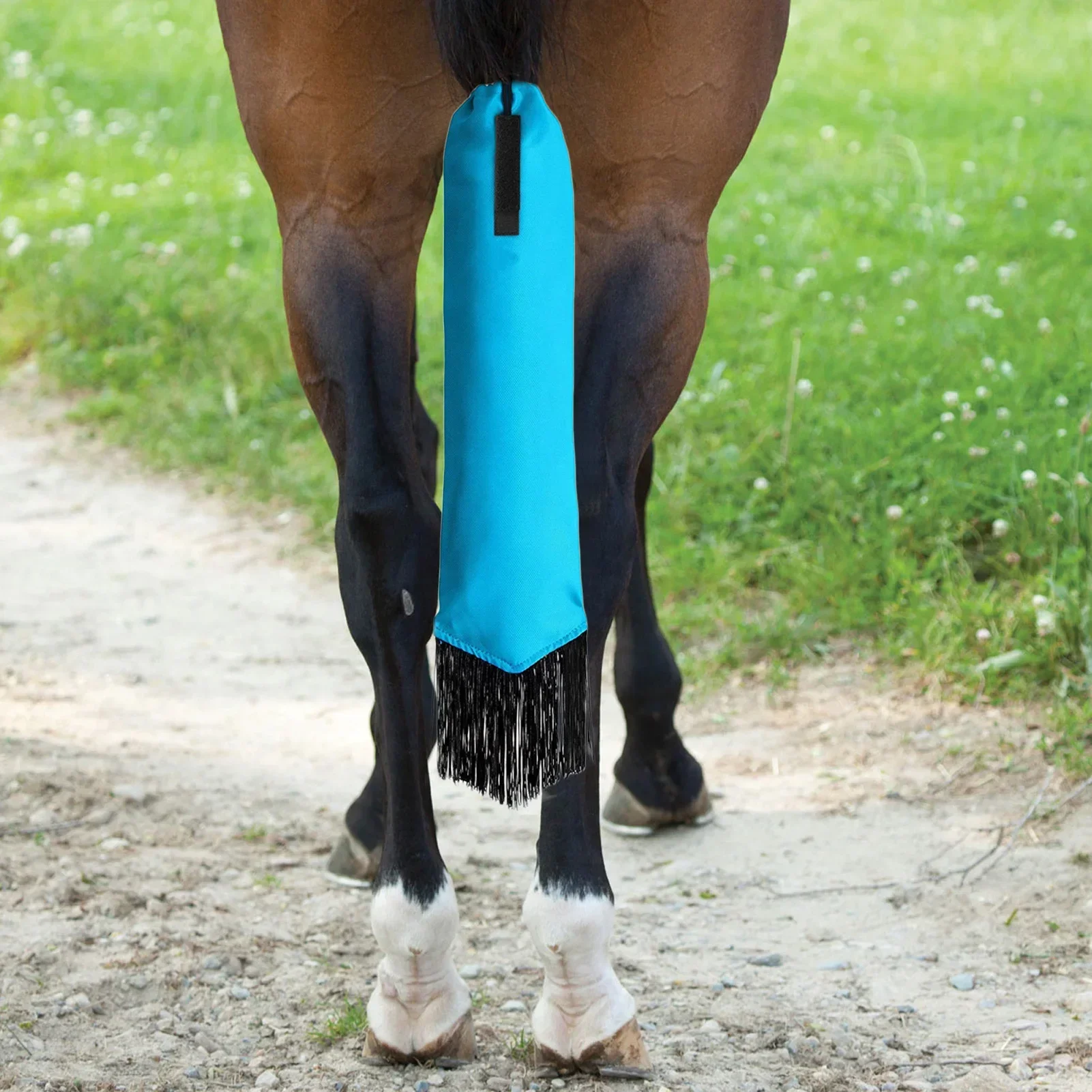 Horse Tail Bag Durable Horse Tail Bag For Horses Waterproof Horse Tails Storage Bags With Fringe Horse Breeding Supplies 5