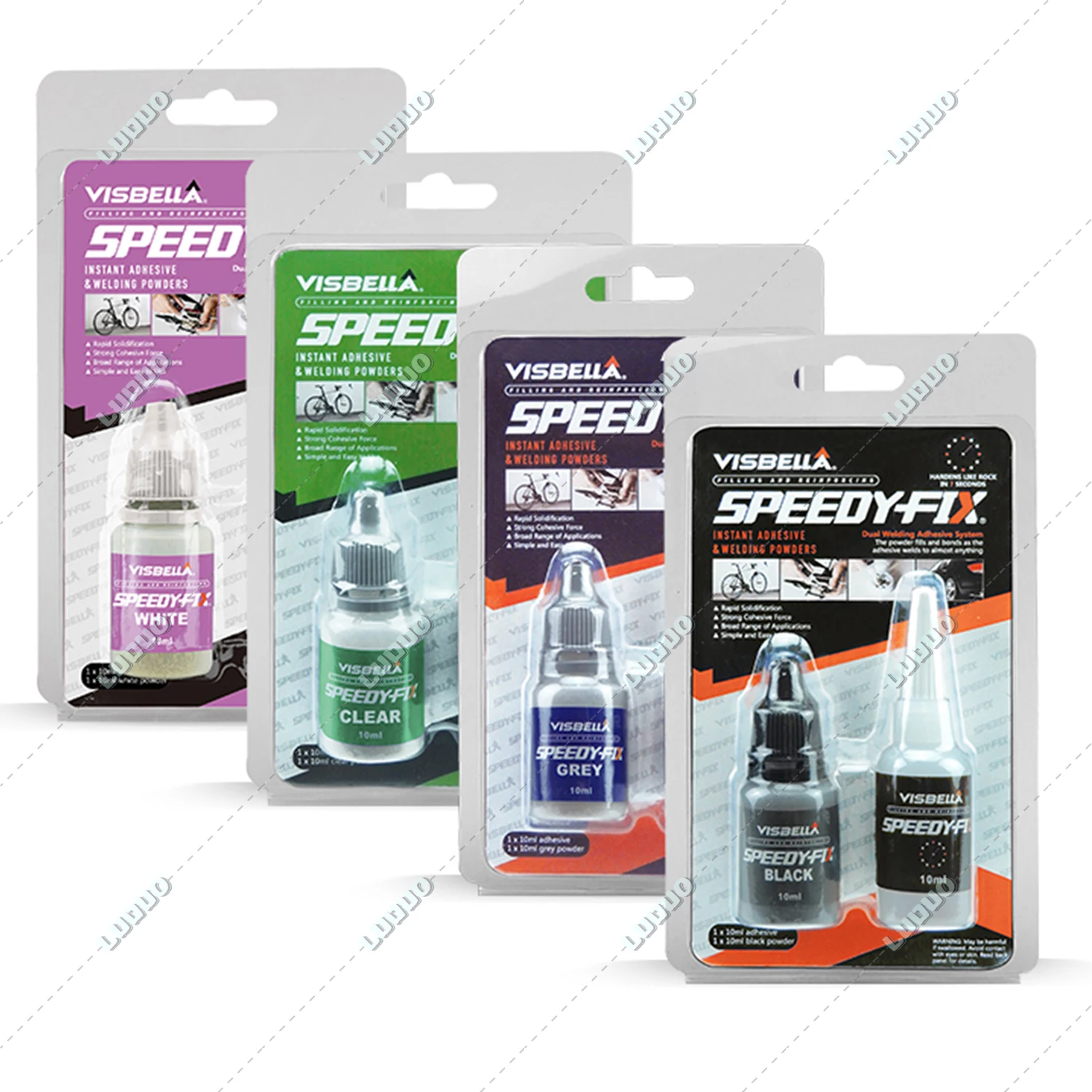 7 Secondi Quick Fix Riempimento Riparazione Fori Spazi Vuoti Polvere Adesivo Colla Impermeabile Incollaggio Metallo Plastica Gomma Legno Ceramica