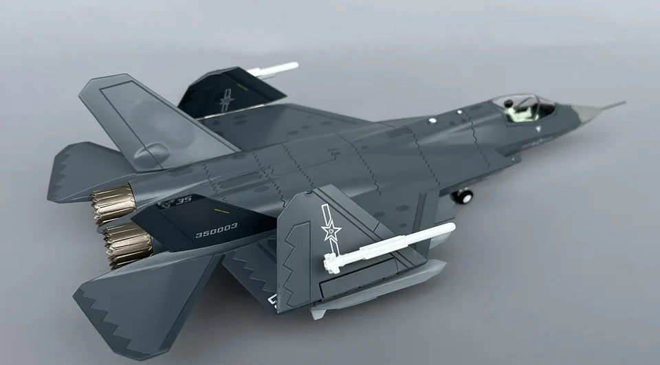 1/72 AF China J-35 J35 stealth fighter model Alloy finished