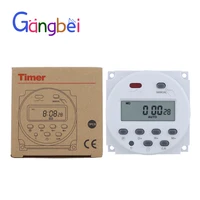timer 220V 110V 24V 12V CN101A Digital LCD Power Timer Programmable Time Switch Relay 16A  CN101 1