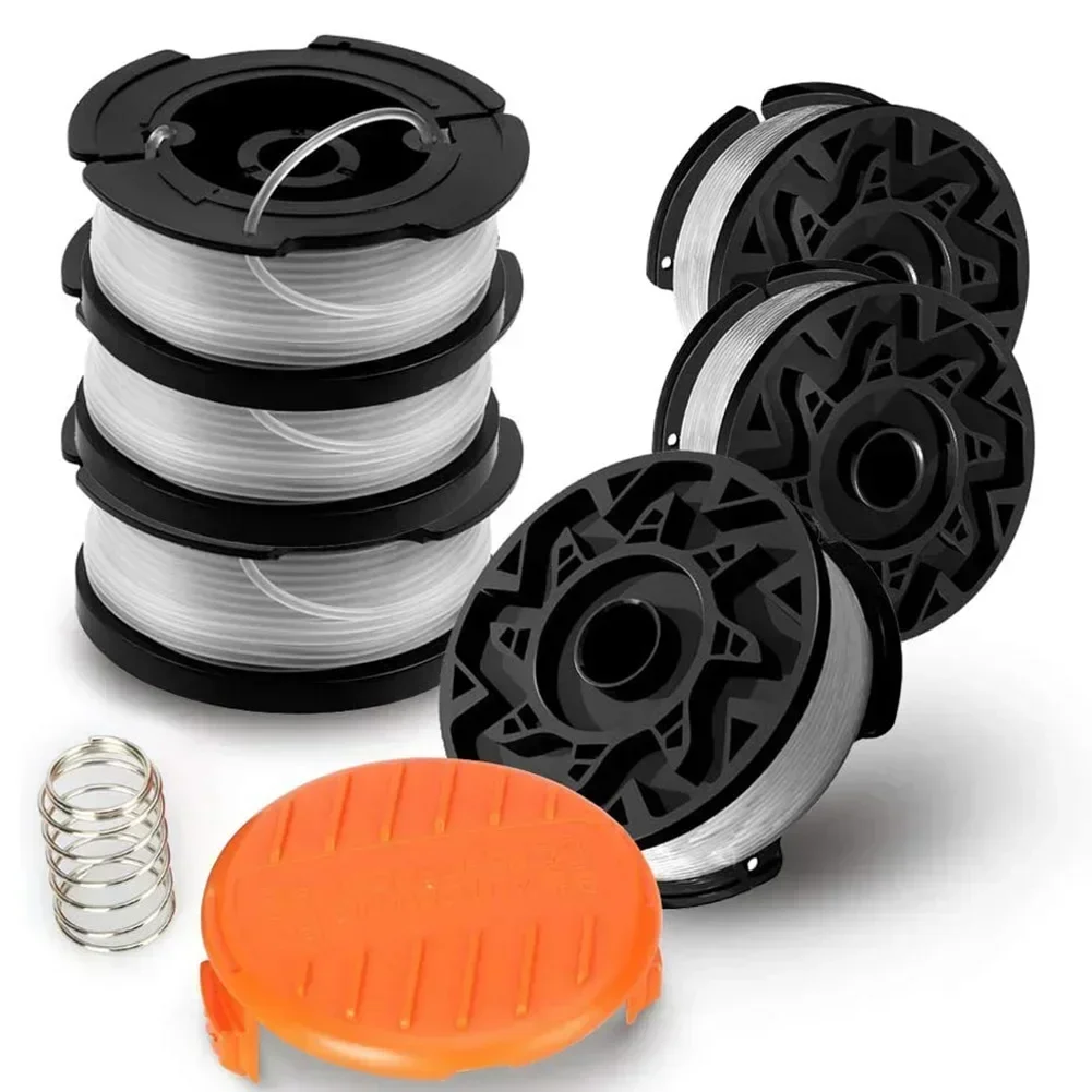 3 6pack For Black Decker Replacement String Trimmer Line Spool Af 100 Eater For Cordless Grass Trimmer Garden Tool Tool Parts AliExpress