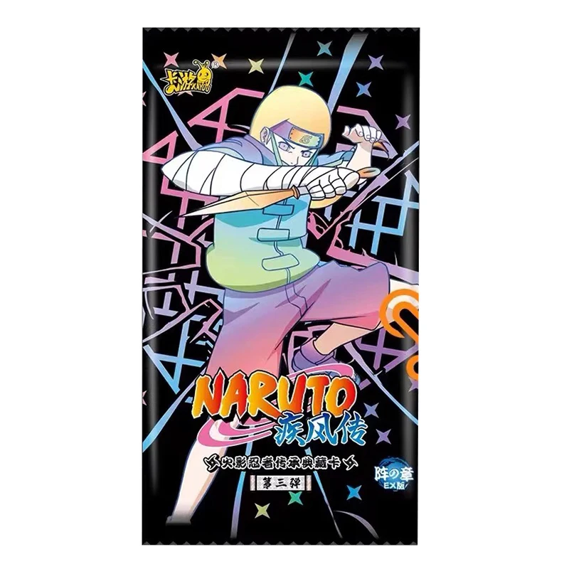 KAYOU Naruto Card EX Version Whirlpool Naruto SP Uchiha Madara BP MR Card Collection 10packs