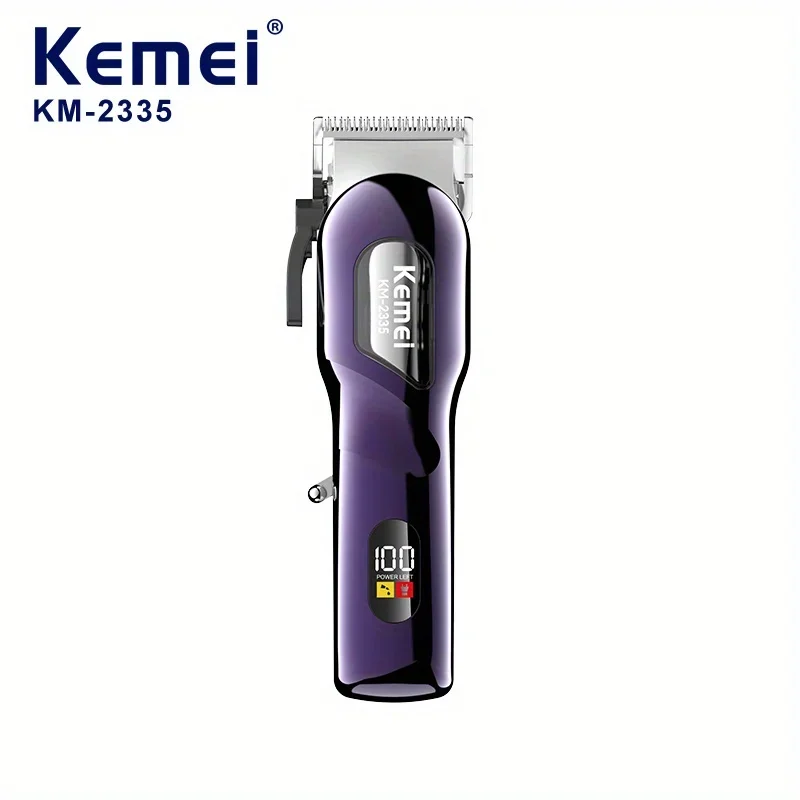 KEMEI km-2335 Usb Rechargeable Trimmer Electric Hair Clippers Professional Cordless Hair Clippers For Hair And Beauty 3