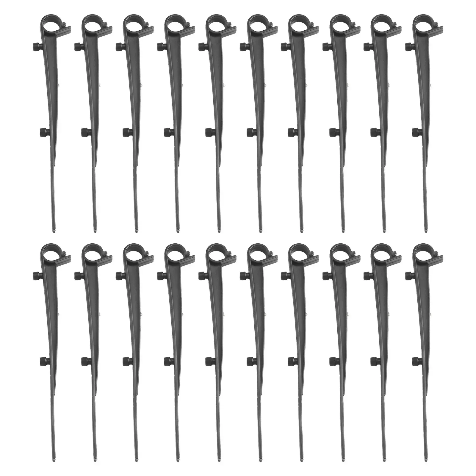 Universal Gutter Clip Kit 20pcs 150mm Length for The Gutter Brush Garden Tool Parts Plastic