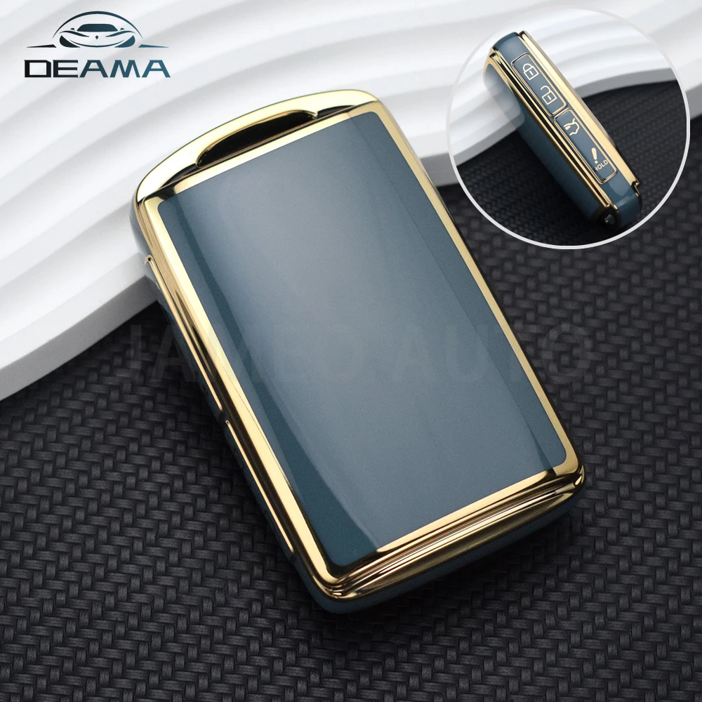 Per Mazda 3 Alexa Cx30 Cx-4 Cx5 Cx-5 Cx8 Cx-8 Cx-30 Cx9 Cx-9 Tpu Car Key Case Cover Shell Protector Accessori Fob Senza Chiave