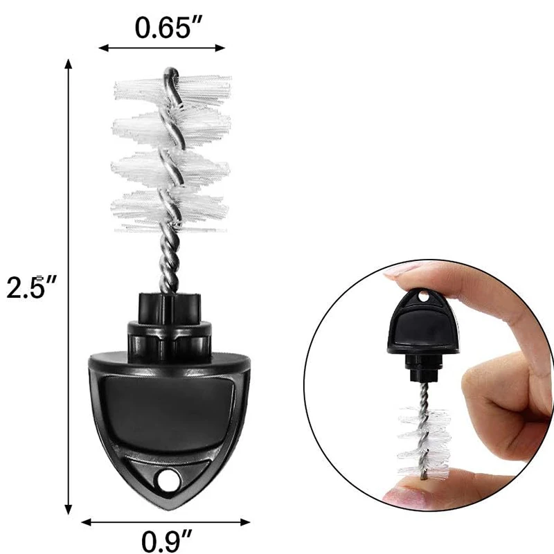 Beer Faucet Brush Tap Plug Beer Tap Cleaning Brush Cover Homebrew 5pcs/lot Faucet Capping Fit US & EU Faucets
