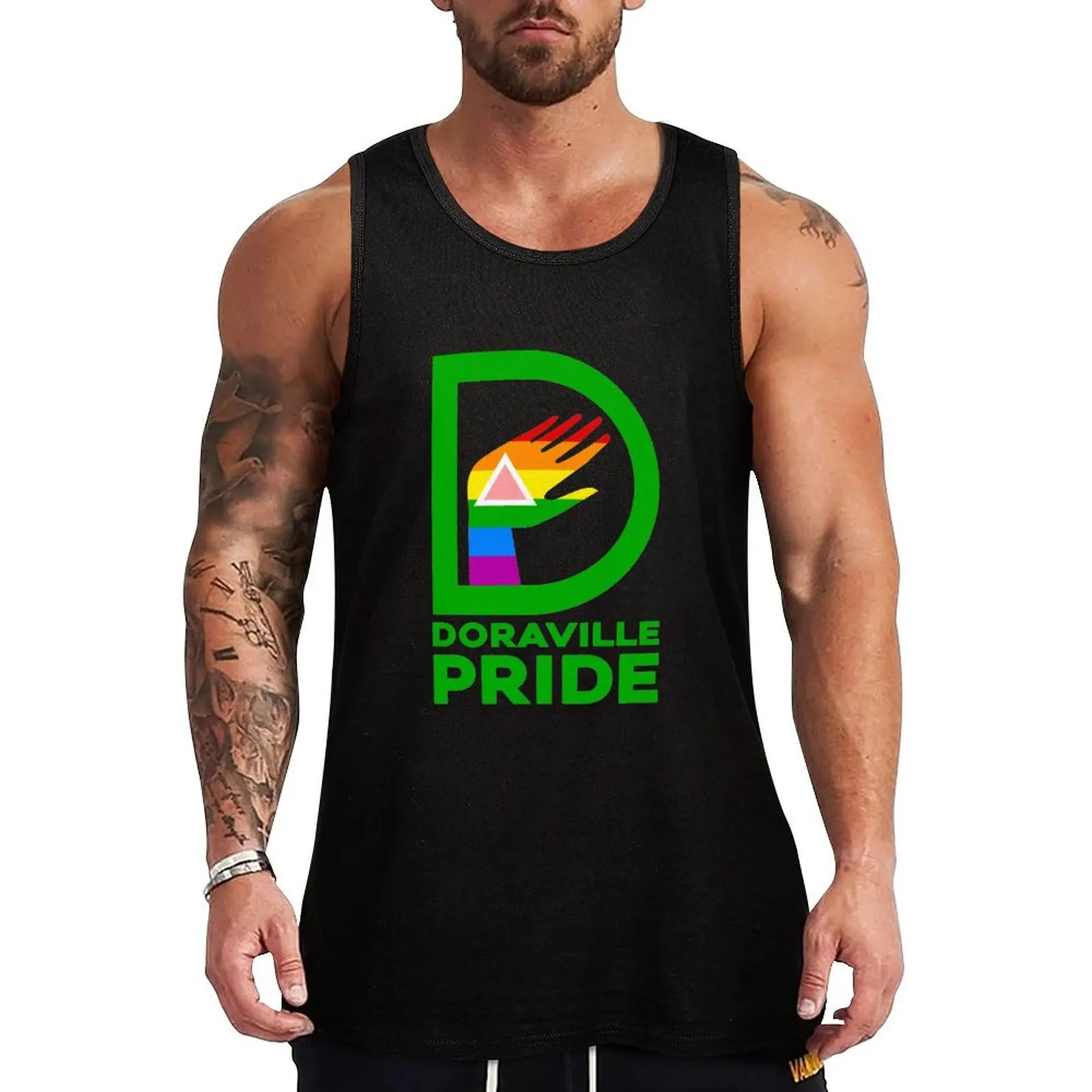 

Doraville Pride Tank Top Men's gym t-shirt Men's tops Men's vest
