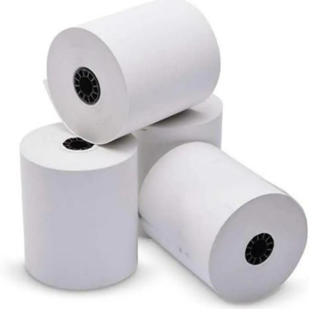TEK POS-3 1/8" x 230' Thermal Paper Receipt Rolls, Thermal Receipt Paper 3 1/8, Premium Quality, Made in USA, 50 Rolls