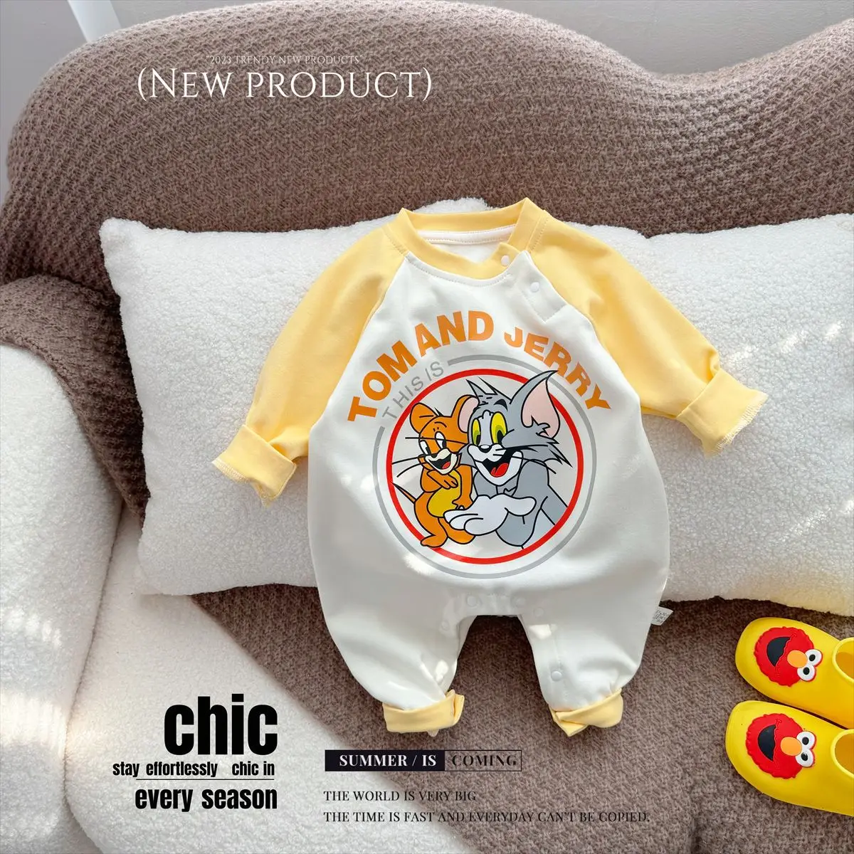 Tom and Jerry romper