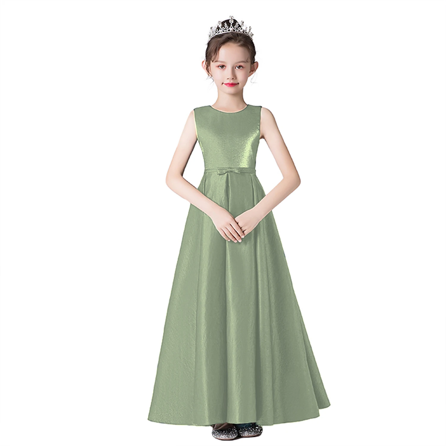 Flower Girl Dress Kids Grey Bridesmaid Dresses JJ's House Junior Bridesmaid  Dresses (173314) JJ's House