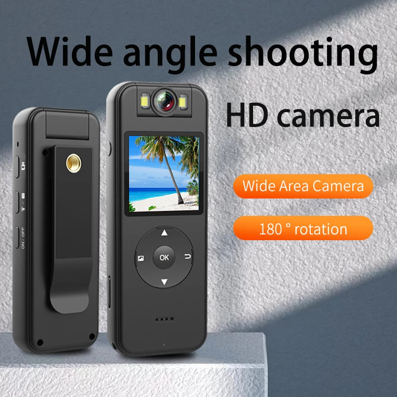 Ultra high definition 4K camera wireless WiFi hotspot law enforcement recorder motorcycle riding recorder mini sports camera mini digital camera mini camera