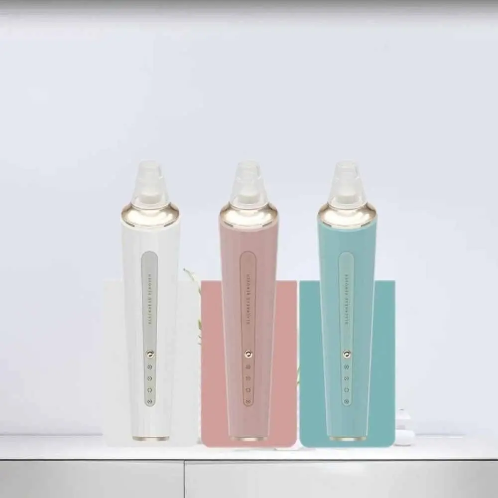 Adjustable Power Electric Pore Cleaning Non Damaging Pores Electric Suction Blackhead Remover Rechargeable Face Cleaning