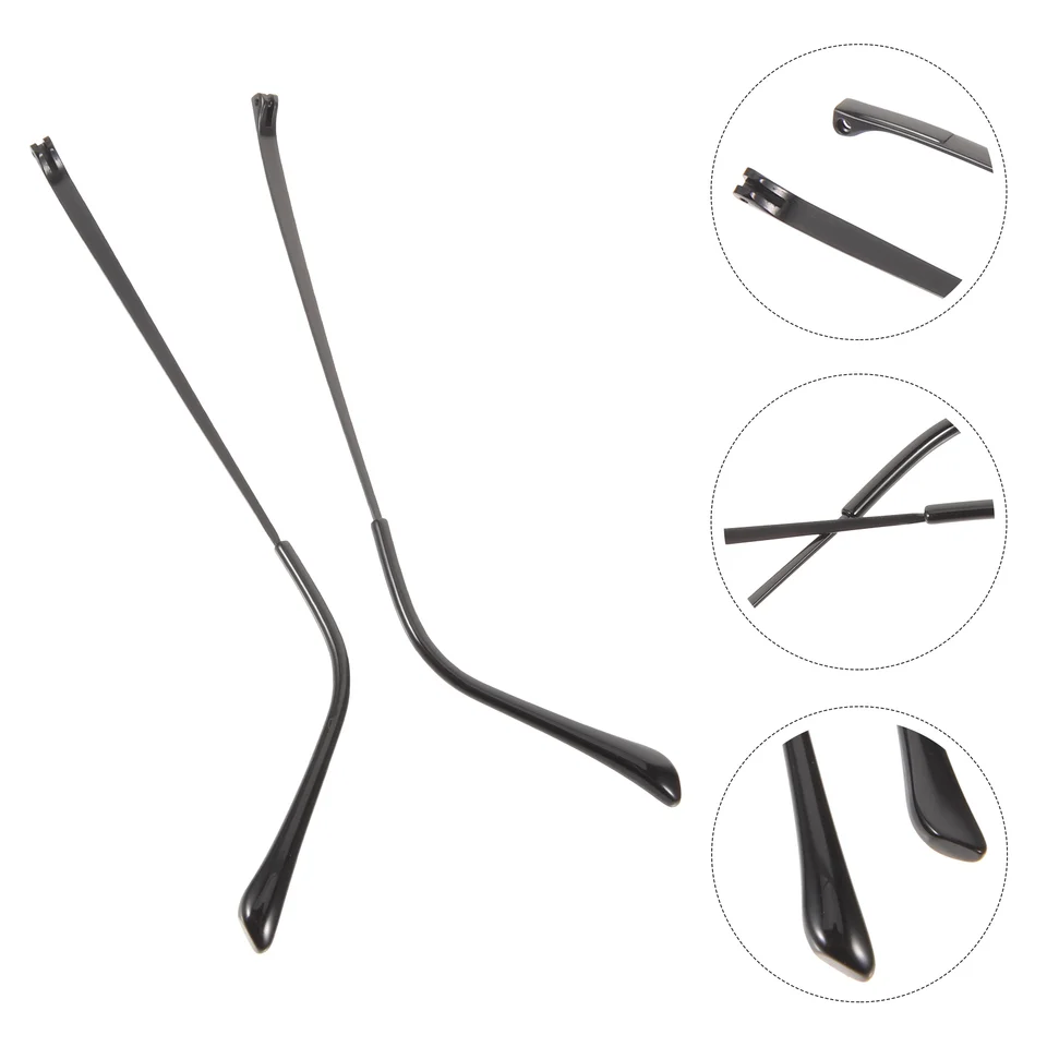 Branches De Remplacement Pour Lunettes - Kit Réparation Branches De Lunettes En Métal