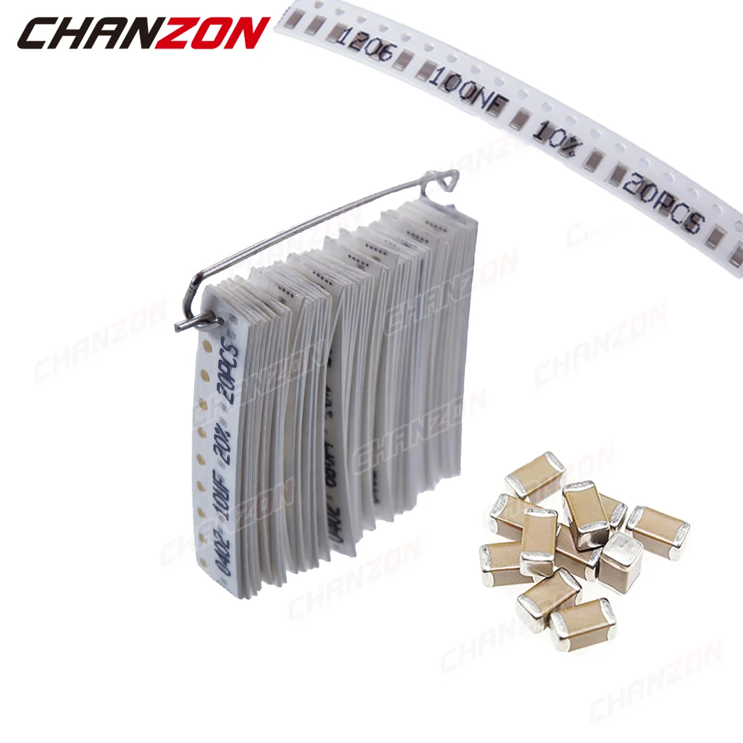 yobett SMT SMD Widerstand Kondensator Induktor Combo Kit elektronische Komponenten 0402 0603 0805 1206 Repair Kits, 1