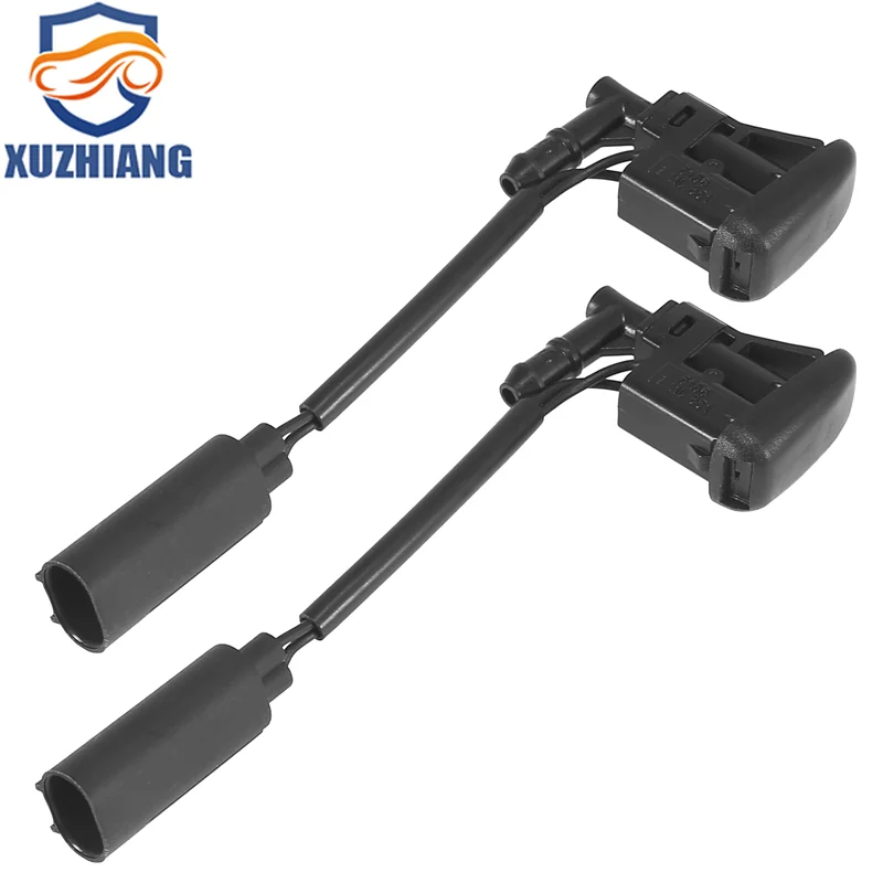 

1Pair 61667110851 Windshield Heated Washer Sprayer Nozzle Jet for BMW 1' E81 E82 E87 X3 E83 X5 E53 Z4 E85 E86